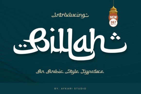 Billah: A Stylish Arabic-Style Typeface for Digital Marketing