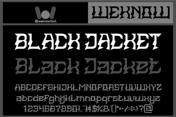 Black Jacket: The Font That Speaks Volumes in Campaign Design