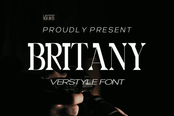Britany Font for Handmade and Commercial Projects