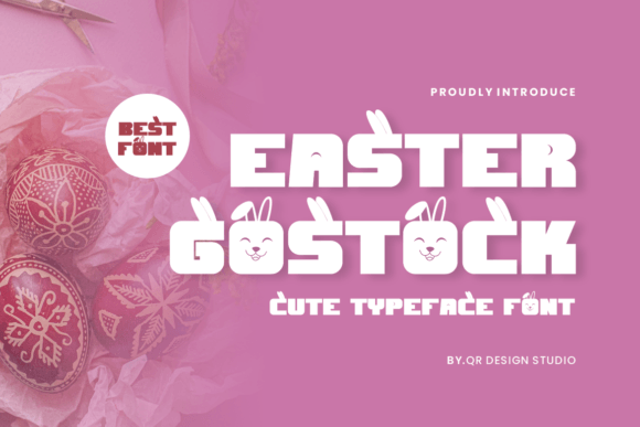 Easter Gostock: A Bold Display Font for Campaign Creativity