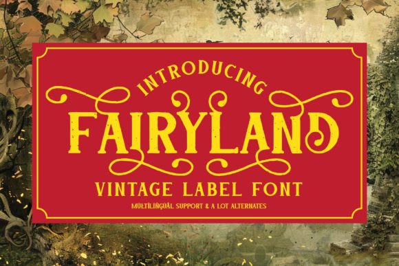 Fairyland Font for Web Design: A Timeless Display Typeface