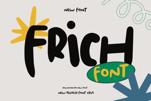 Frich Font for Business Branding and Design