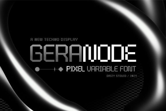 Geranode: A Dynamic Display Font for Handmade Creations
