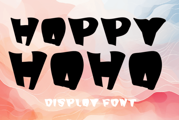 Happy Haha: A Playful Display Font for Digital Creativity