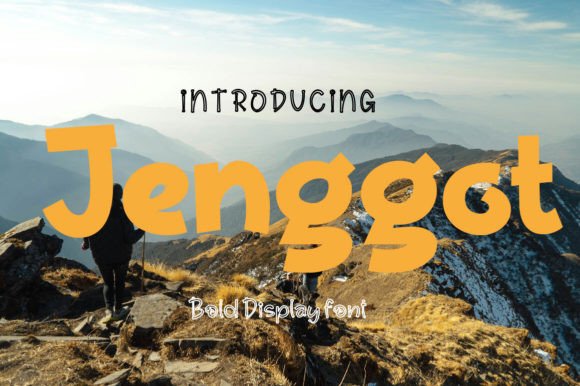 Jenggot Font for Handmade and Commercial Designs