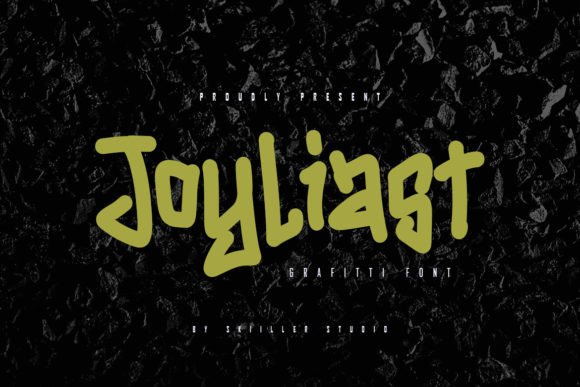 Joyliast: A Playful Display Font for Creative Projects