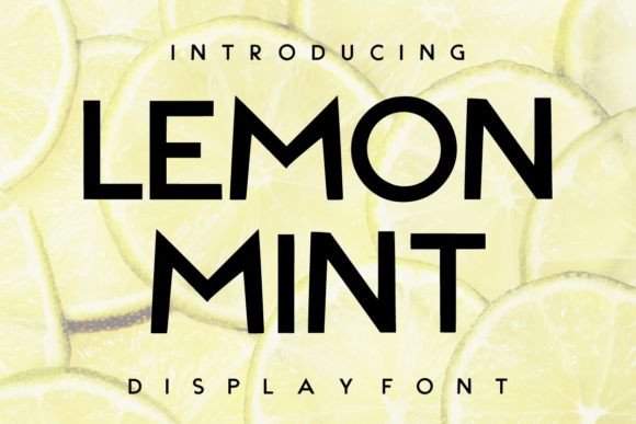 Lemon Mint: A Fresh Touch for Editorial Design