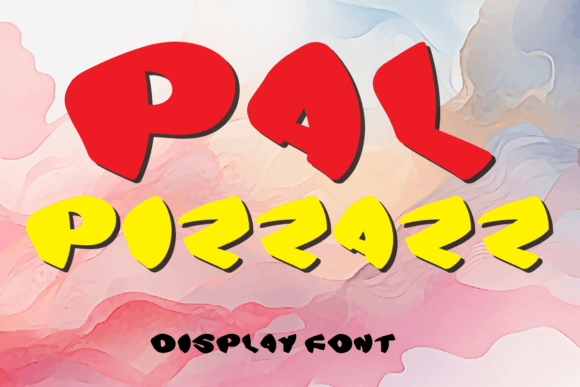 Pal Pizzazz: A Vibrant Display Font for Handmade Creations