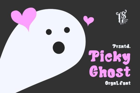 Picky Ghost: A Whimsical Font for Playful Branding