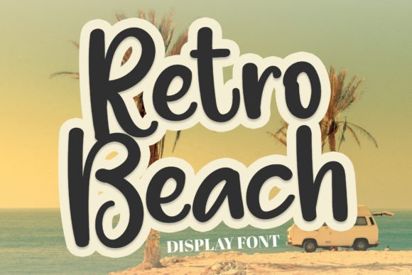 Retro Beach Font Review for Branding Projects