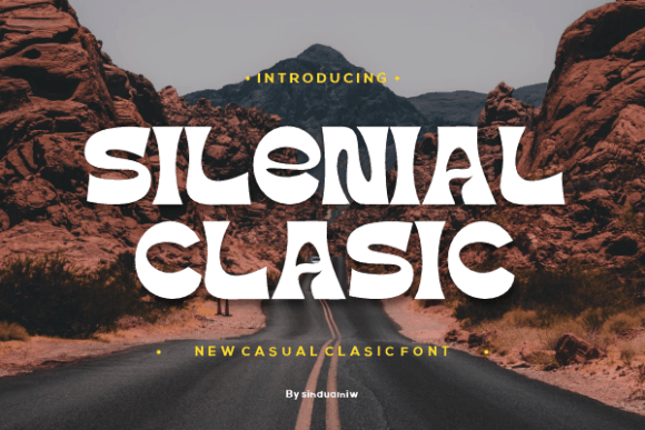 Silenial Clasic: A Groovy Display Font for Modern Web Projects