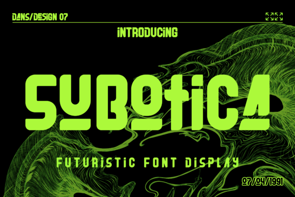 Subotica: A Futuristic Y2K Font for Bold Branding