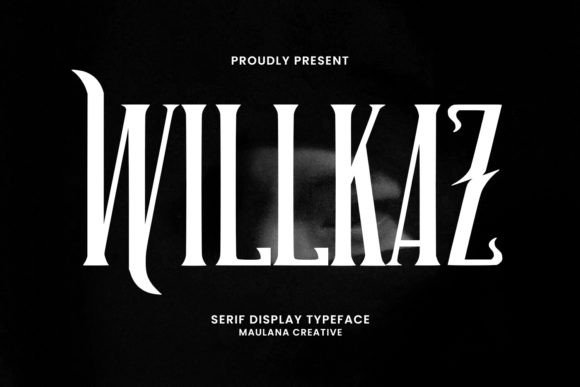 Willkaz: A Serif Display Font for Timeless Editorial Design