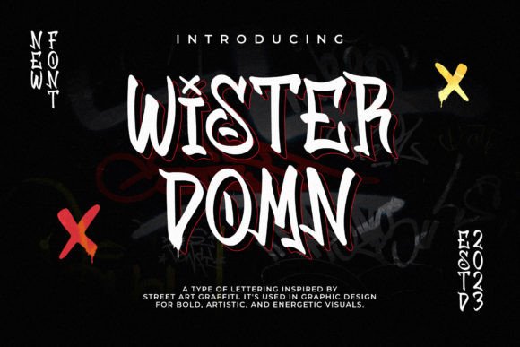 Wister Domn: A Bold Display Font for Editorial Design